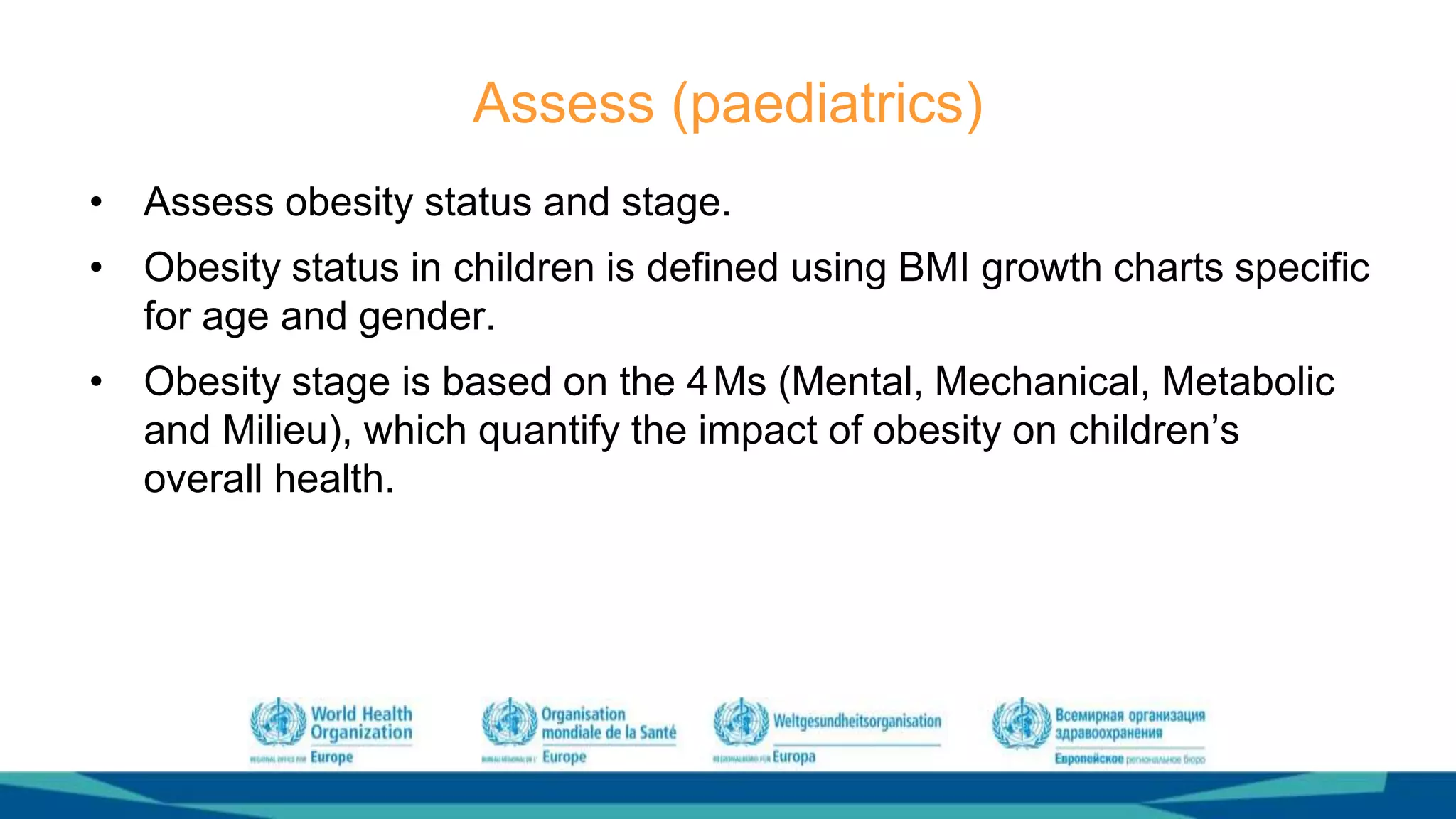 Session 4: Assess obesity-related risks and root causes of obesity | PPTX