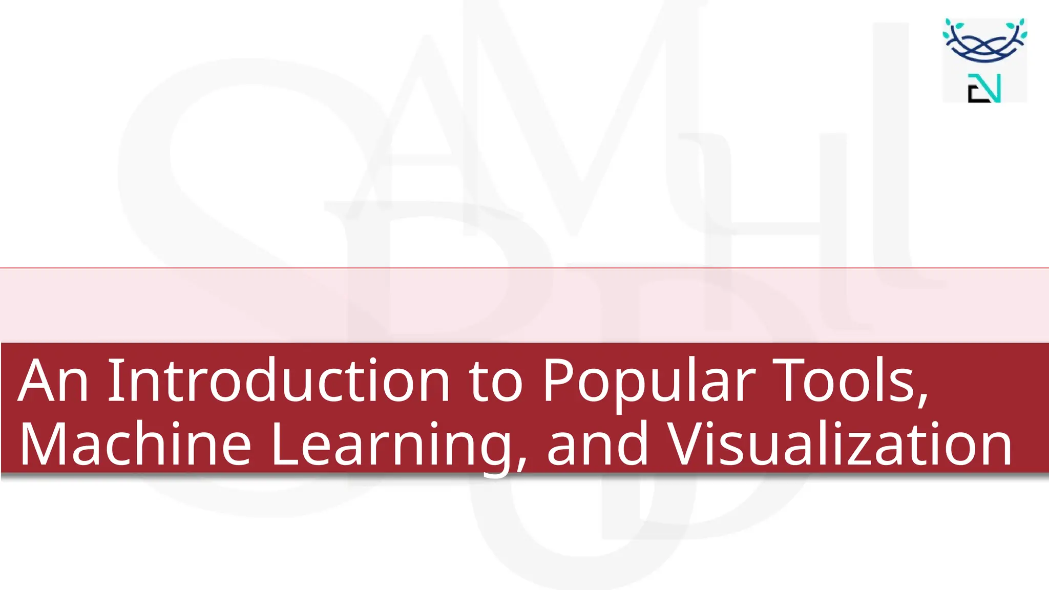 An Introduction to Popular Tools, Machine Learning, and Visualization 