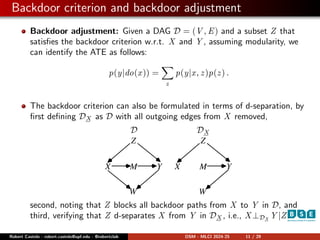 Machine Learning and Causal Inference with Known Structure: Graphical ...