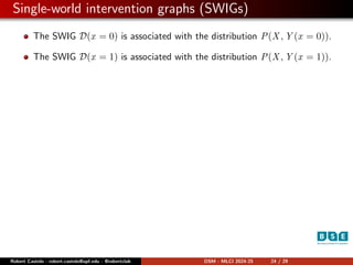 Machine Learning and Causal Inference with Known Structure: Graphical ...