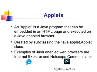 Session4 applets | PPT