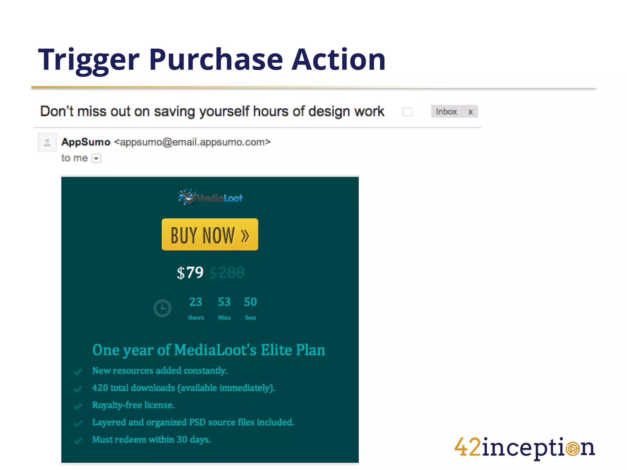 Trigger Purchase Action
 