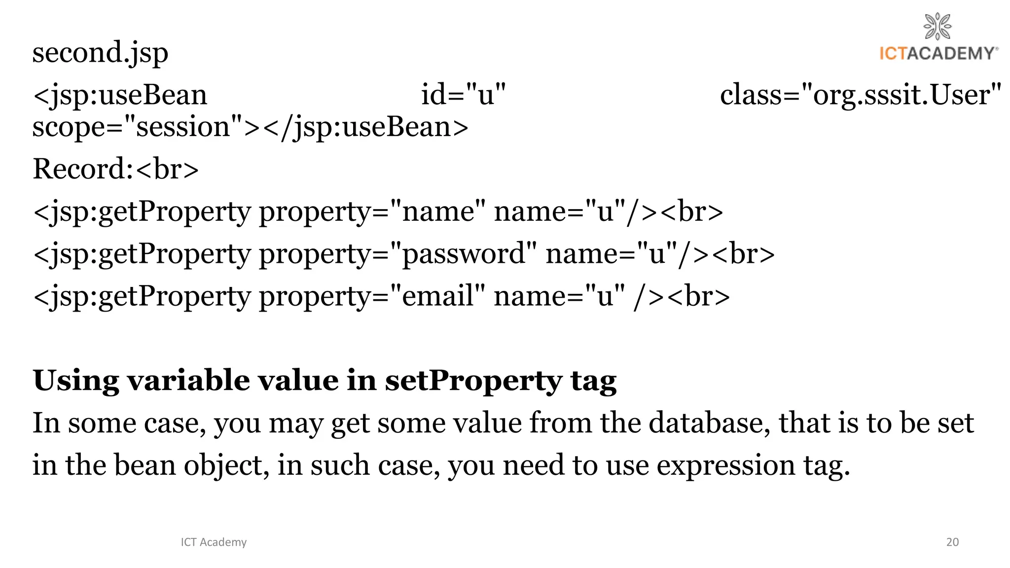 Session 4 - Understanding JAVA Beans.pptx