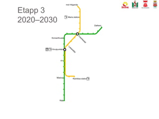Planerna i HelsingborgTrafikstart 2018 för etapp 1!Etapp 1före 2020DalhemFredriksdalLasarettetKnutpunktenH+