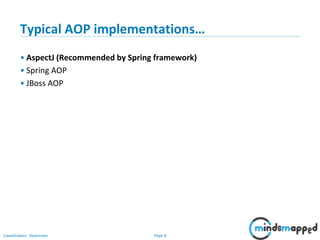 Spring Aop Annotation Spring - Part 3 - AOP | PPSX