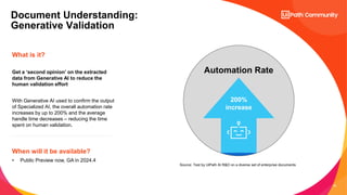 Session 4 AI Associate Series: UiPath Document Understanding Overview | PDF