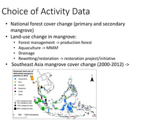 Mangrove emission factors: Scientific background on key emission factors
