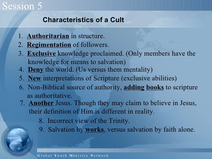 Youth and cults