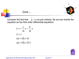 first order system | PPT