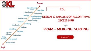 Design and analysis of algorithms-PRAM Alg | PPT