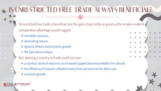 Samuelson Critique International Trade Theory (International business) | PDF