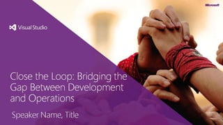 DevOps - Bridging the gap between development and operations