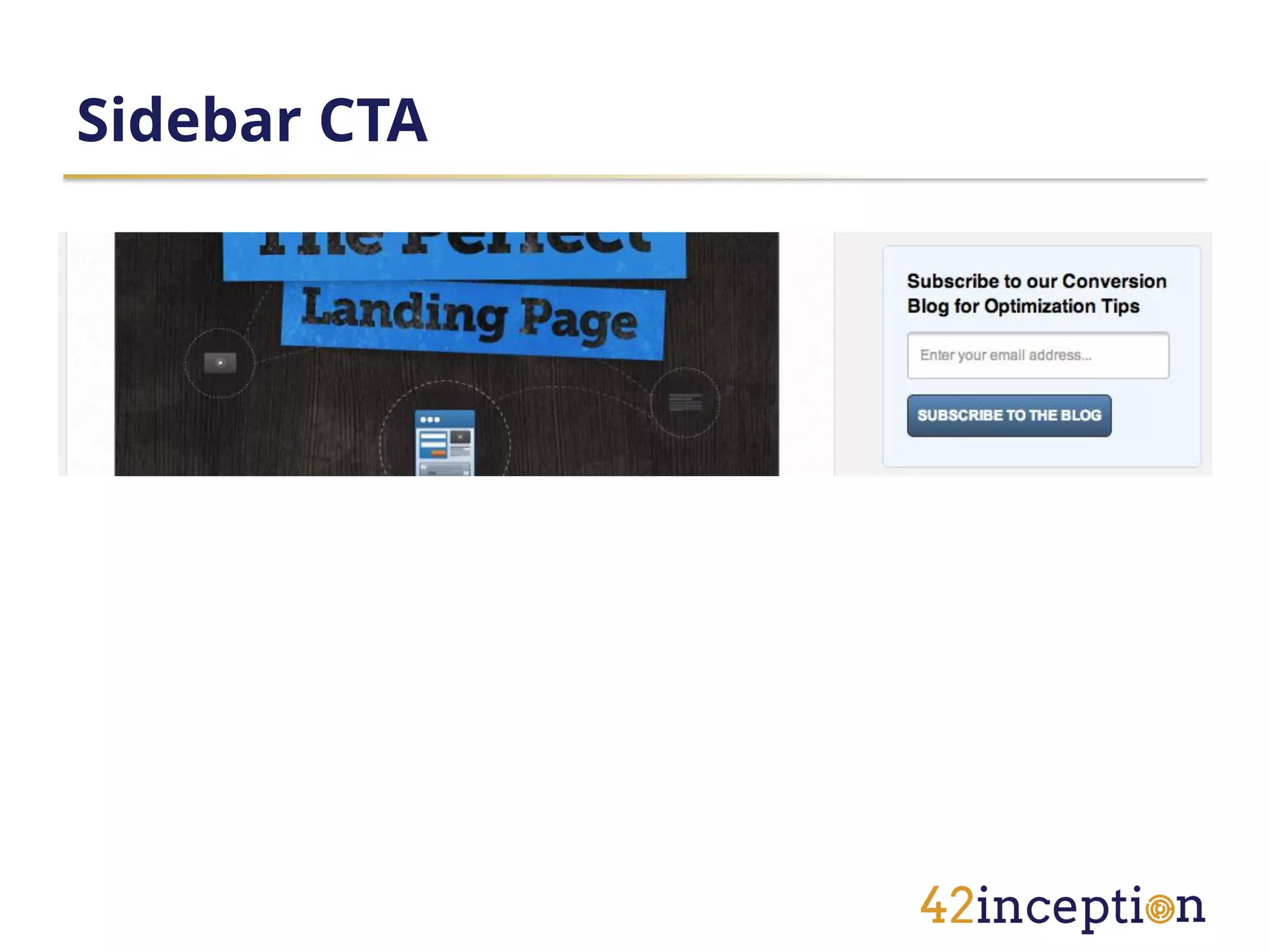 Sidebar CTA
 
