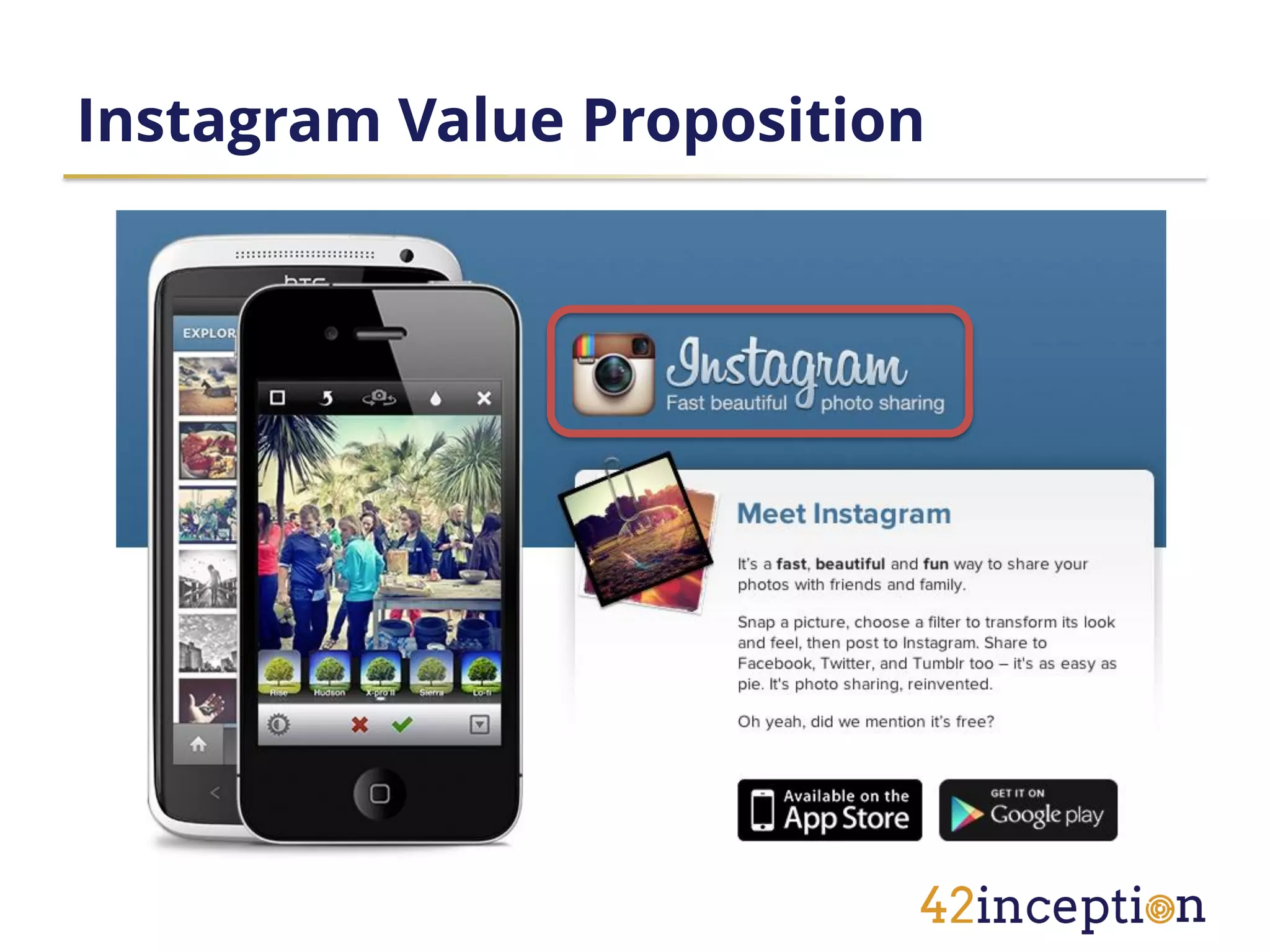 Instagram Value Proposition
 