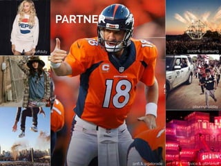 @bunnyholiday
@moneal
@chrisozer
@vice & @sansung
@vice & @Smirnoﬀ@nﬂ & @gatorade
@natalieoﬀduty
PARTNER
 