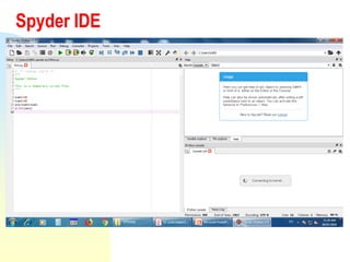 Spyder IDE
 