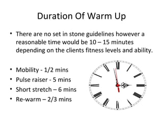 Session 5 Warm Up Theory