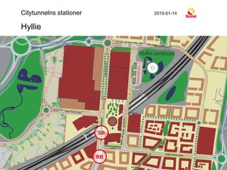 Hyllie Citytunnelns stationer 2010-01-14 SB RB 