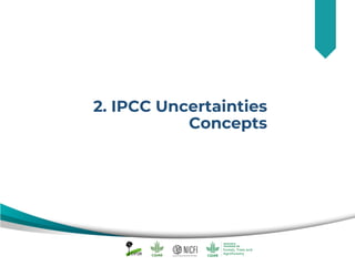 2. IPCC Uncertainties
Concepts
 