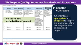 Session 5 PD Quality Assurance.NEAP Guidelines and STatndardspptx | PPTX