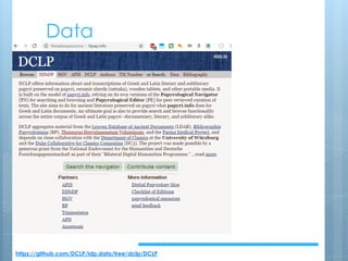 Data
https://github.com/DCLP/idp.data/tree/dclp/DCLP
 