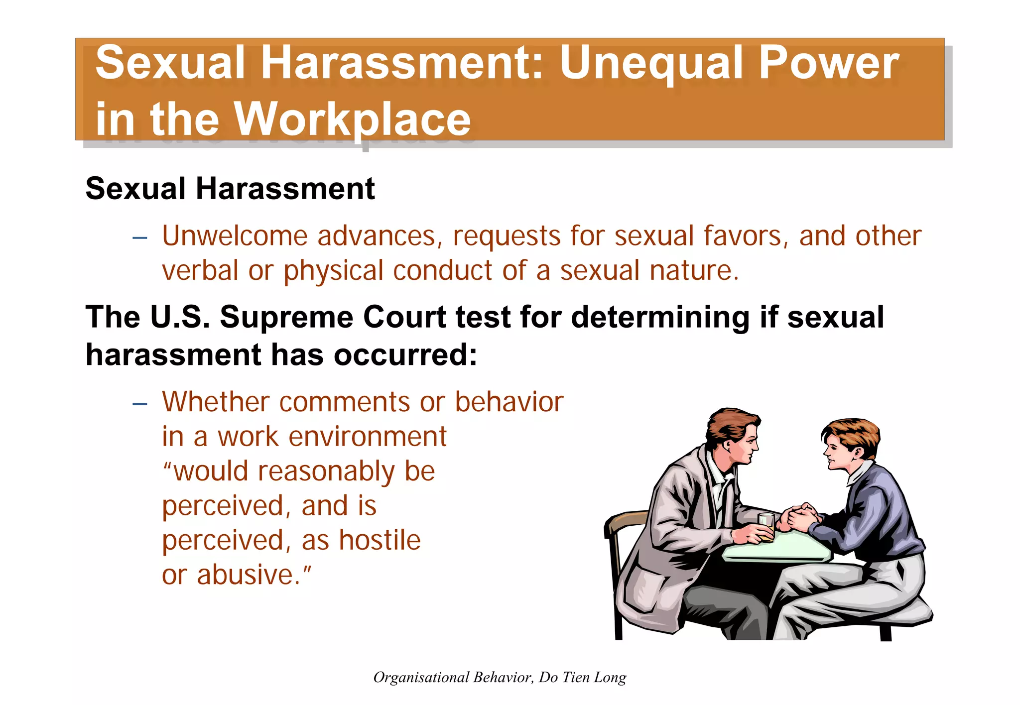 Organizational Behavior - Session 6