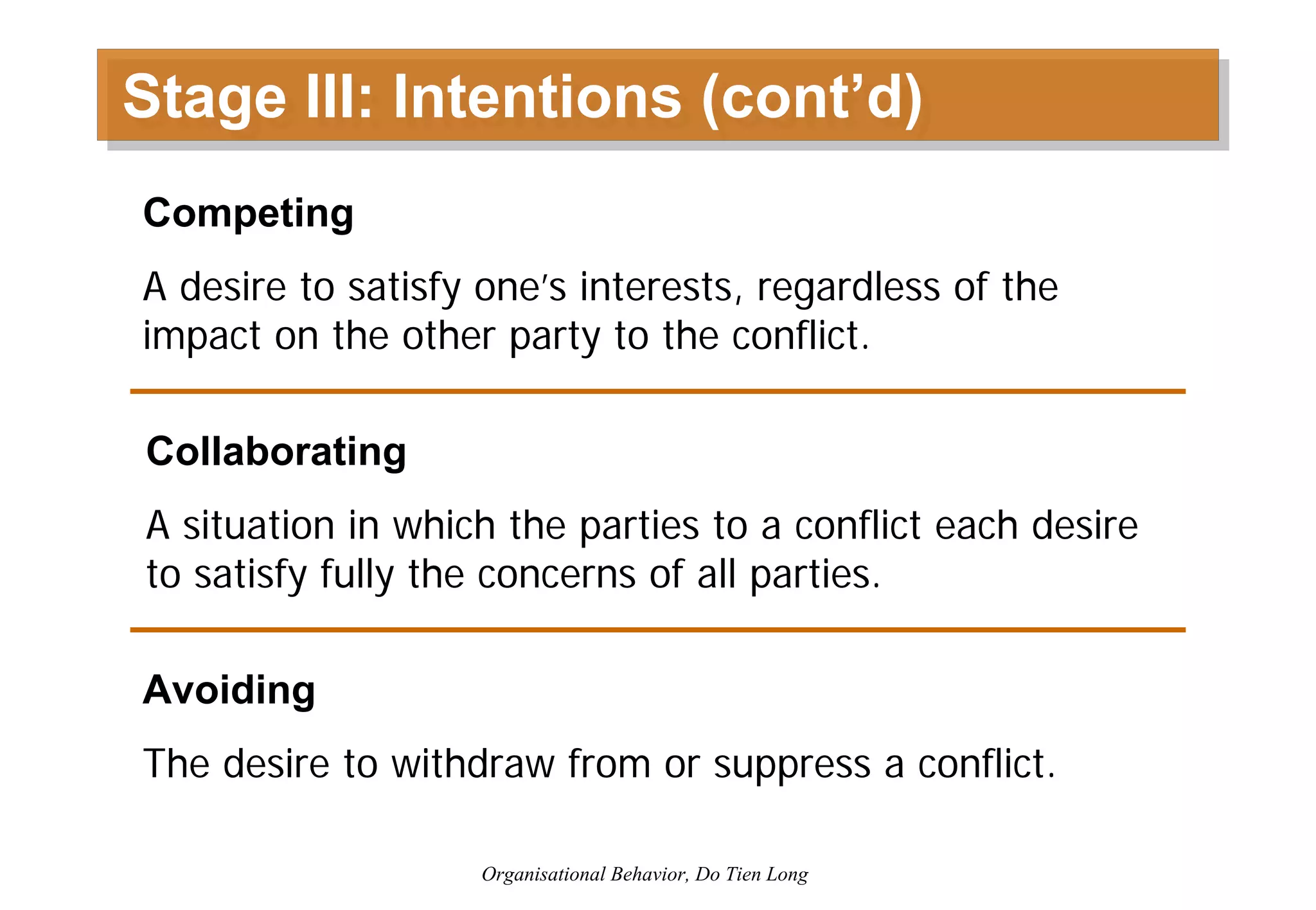 Organizational Behavior - Session 6