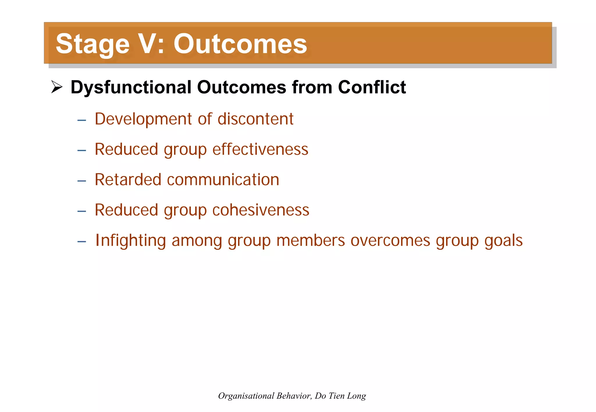 Organizational Behavior - Session 6