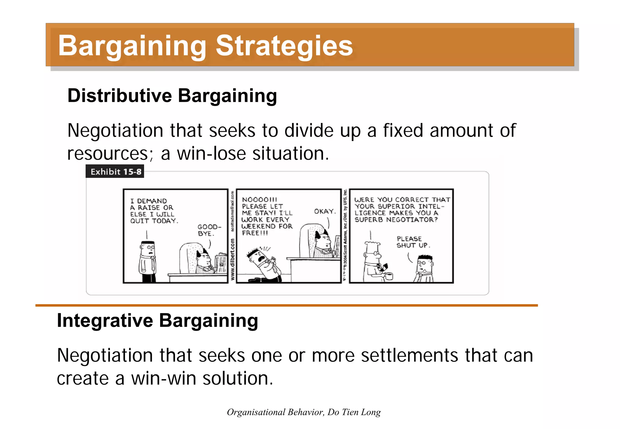Organizational Behavior - Session 6