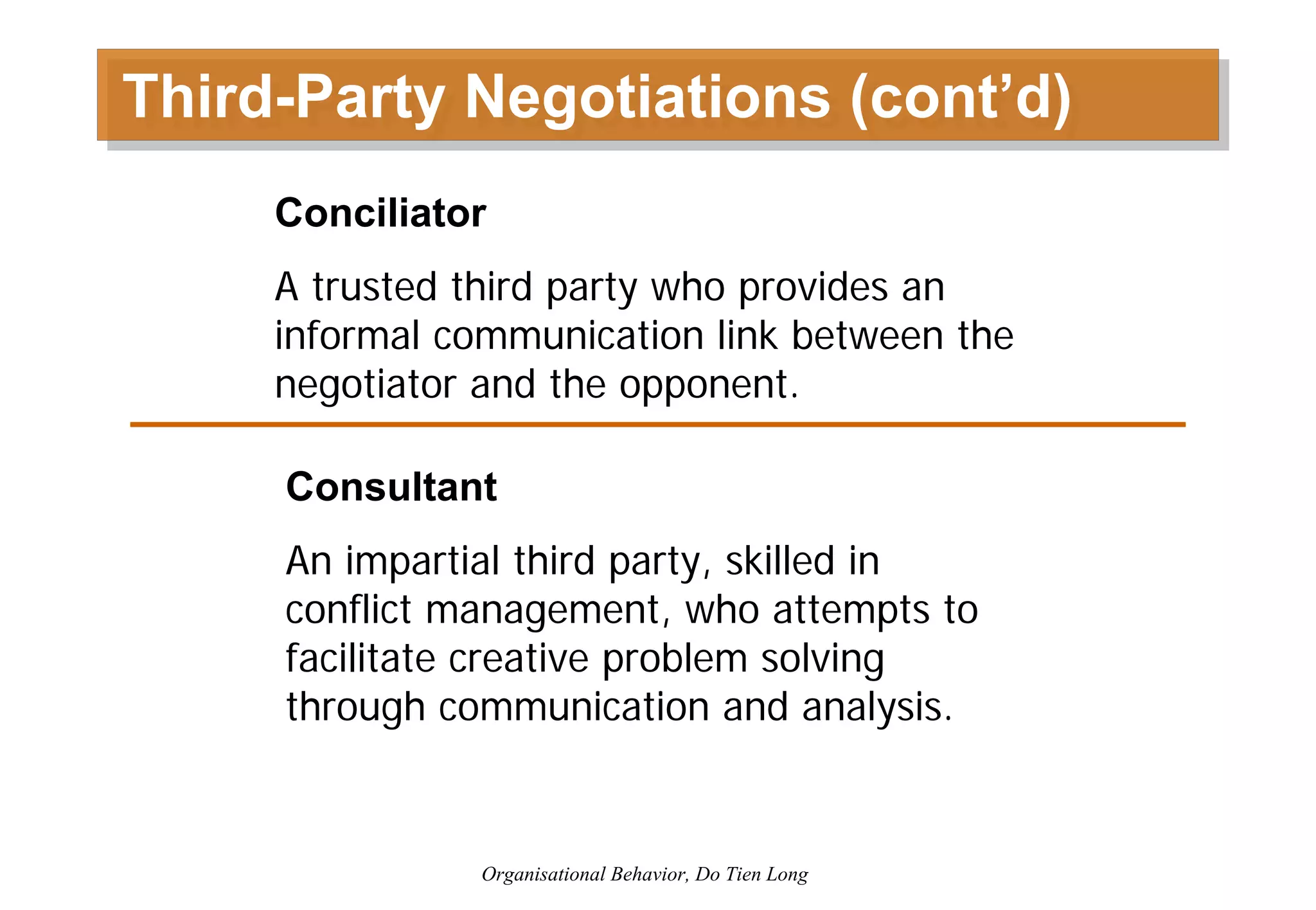 Organizational Behavior - Session 6