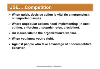 Organizational Behavior - Session 6