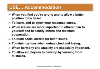 Organizational Behavior - Session 6