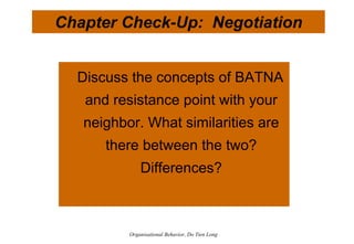 Organizational Behavior - Session 6