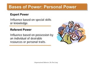 Organizational Behavior - Session 6