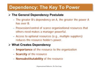 Organizational Behavior - Session 6