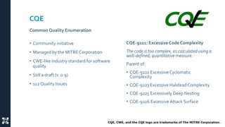 Usda Cqe Example Navigating the jungle of Secure Coding Standards | PPTX