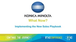 The New Sales Playbook
