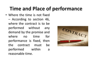 performance of contract in business law