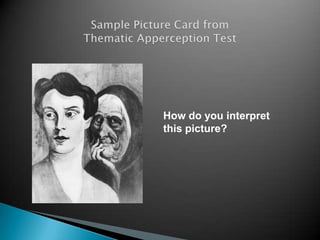 How do you interpret
this picture?
 