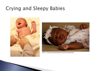 Source: United States Breastfeeding Committee (both photos)
 