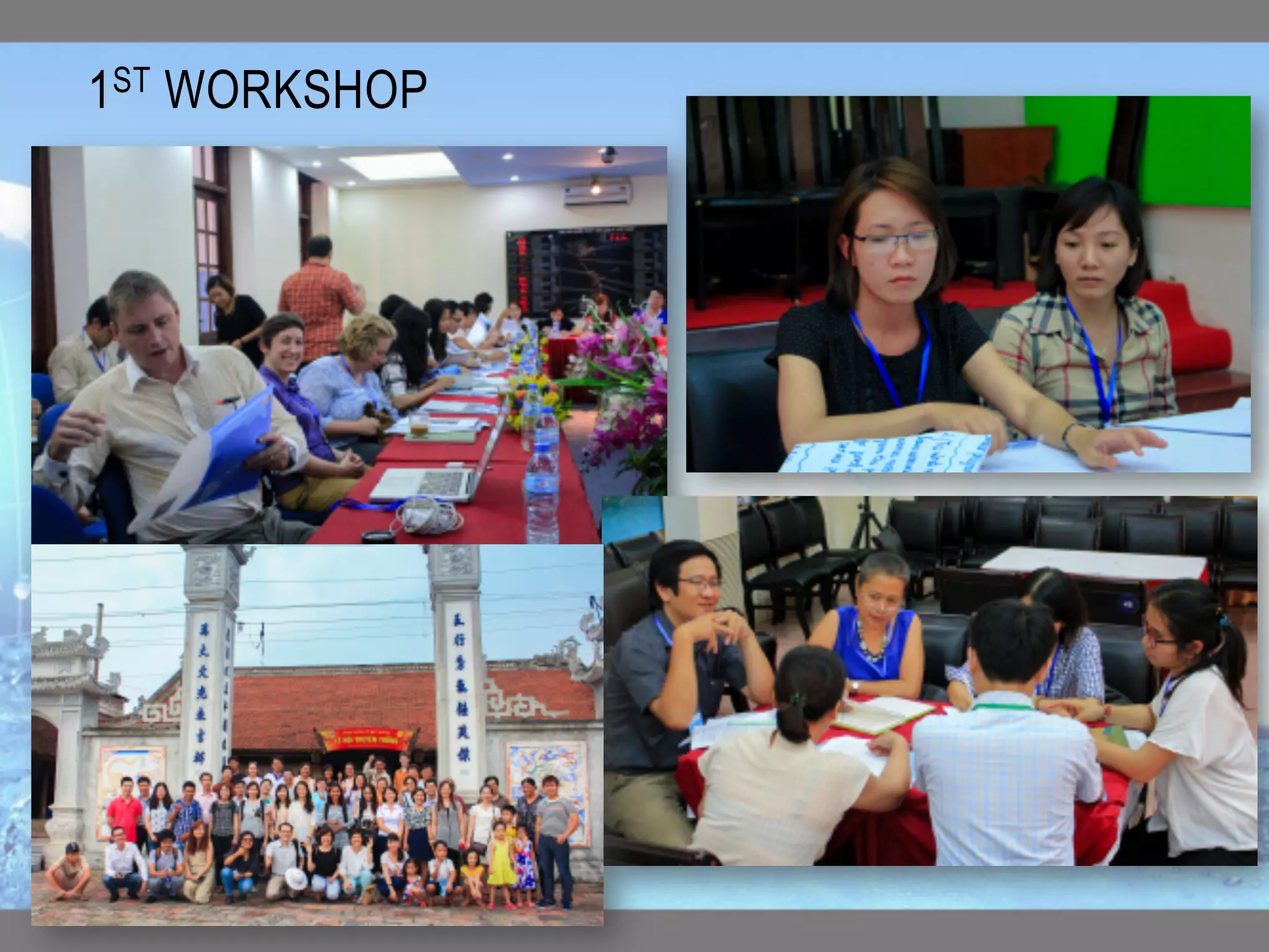 1ST WORKSHOP	
 