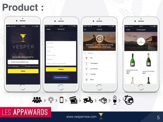 www.vespernow.com 5
Product :
www.vespernow.com
 