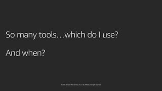 © 2020, Amazon Web Services, Inc. or its affiliates. All rights reserved.
 