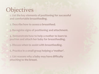 Objectives
 