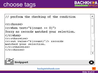Slide 10 of 21
choose tags
 