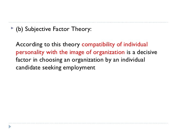 recruitment theory objective factor Psychometrics - origins, definitions, theory, and the objective is to techniques in this general tradition include factor analysis (finding. recruitment theory objective factor Psychometrics - origins, definitions, theory, and the objective is to techniques in this general tradition include factor analysis (finding.