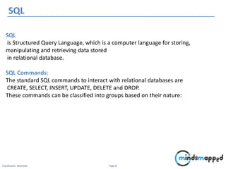 Workflow and Database Management | PPSX