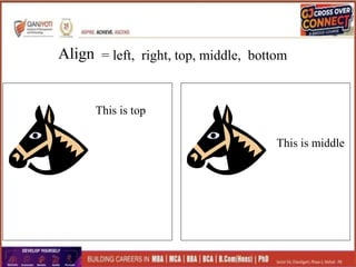Align = left, right, top, middle, bottom
This is top
This is middle
 