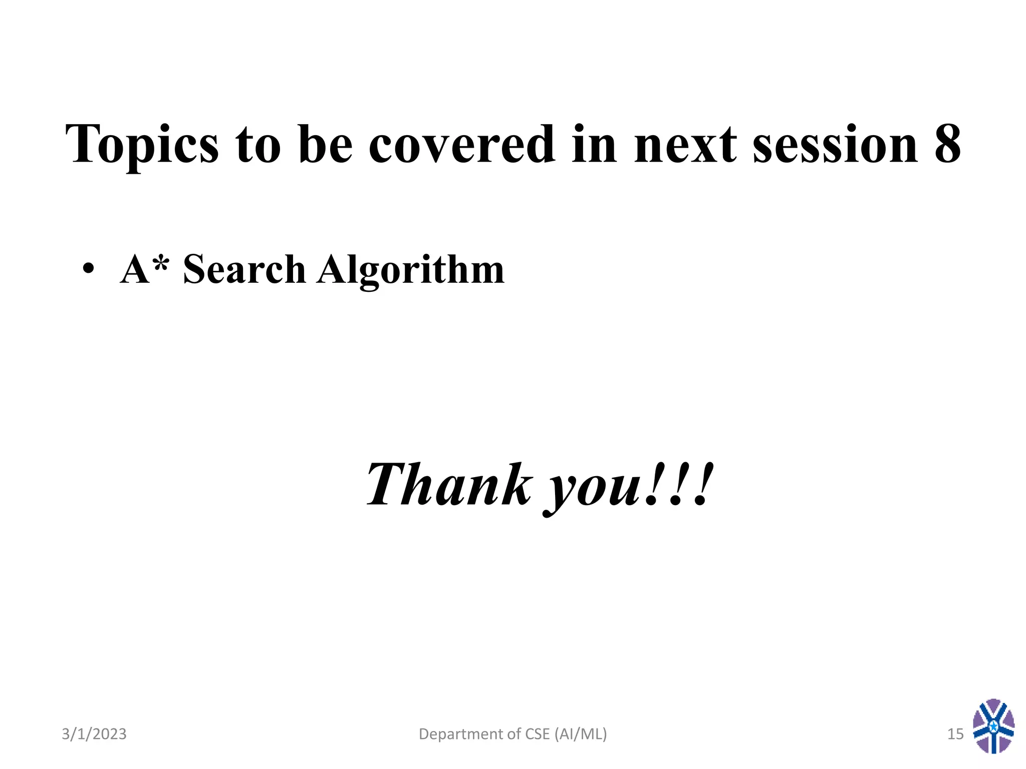 AI_Session 7 Greedy Best first search algorithm.pptx