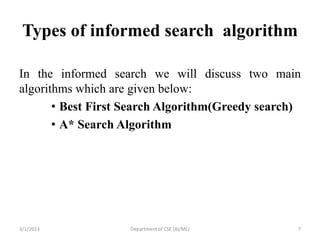 AI_Session 7 Greedy Best first search algorithm.pptx